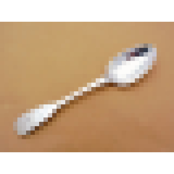 Arbroath silver dessert spoon by Andrew Davidson