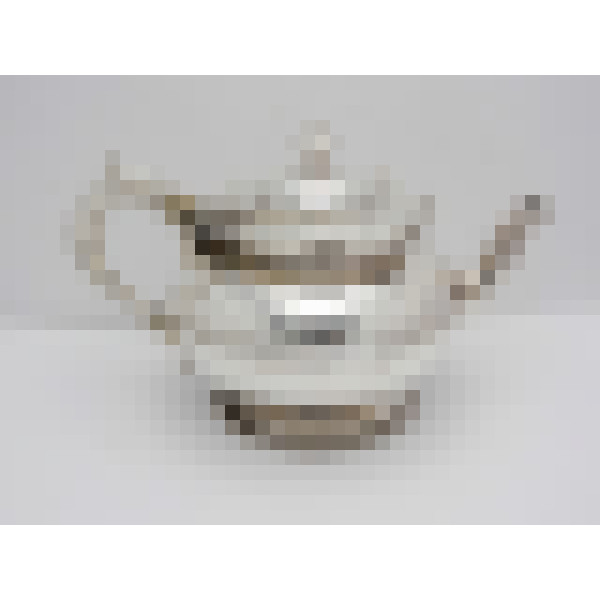Garrard silver bachelor teapot London 1926