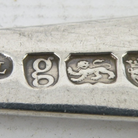 English silver hallmarks identification