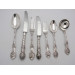 Hunt Roskell canteen of sterling silver cutlery