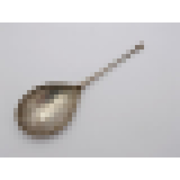 Medieval silver acorn knop spoon