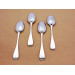Queen Anne Silver Pierre Platel table spoons London 1709