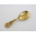 Silver gilt caddy spoon by Barnards london 1871