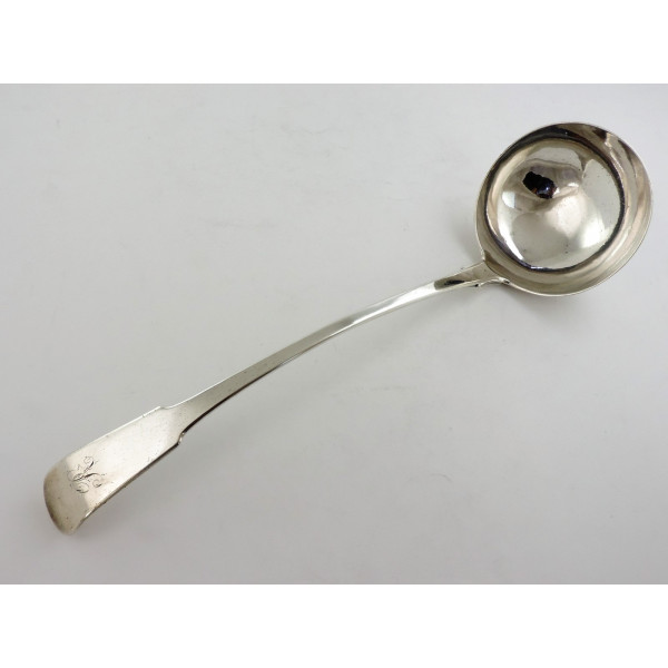 scottish silver soup ladle dumfries 1820 by david gray